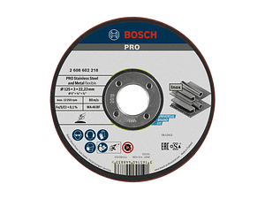 Disco de rebarbar Ø125mm colado PRO Semi-Flexible BOSCH