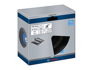 Catrabucha biselada Ø115mm PRO Metal clean BOSCH