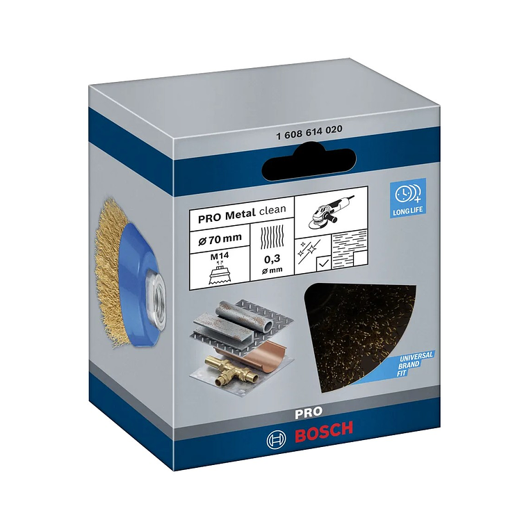 Catrabucha em copo Ø70mm PRO Metal clean BOSCH 3