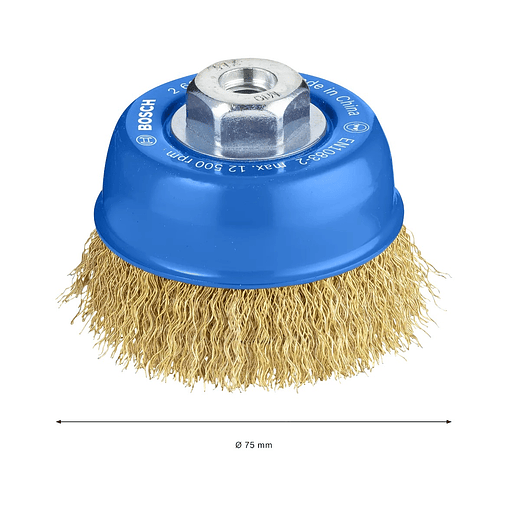 Escova de copo Ø75mm PRO Metal clean BOSCH 2