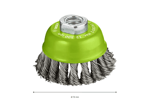 Catrabucha em copo Ø75mm PRO Stainless Steel heavy BOSCH 