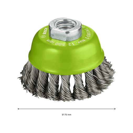 Catrabucha em copo Ø75mm PRO Stainless Steel heavy BOSCH  2