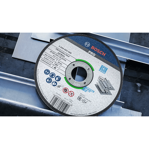 Disco abrasivo colado Ø115mm PRO Stainless Steel and Metal BOSCH  8