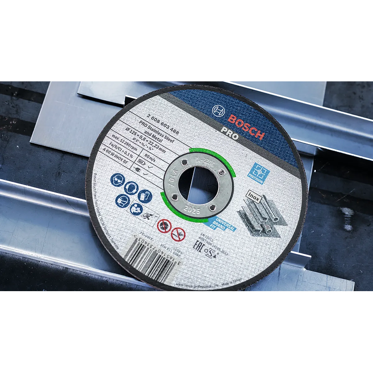 Disco abrasivo colado Ø115mm PRO Stainless Steel and Metal BOSCH  8