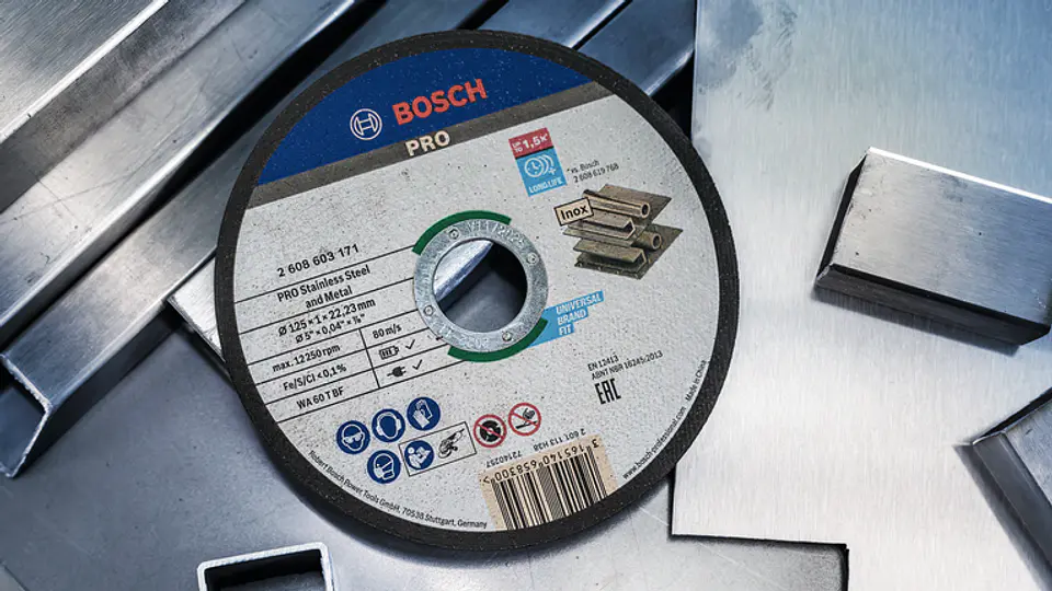 Disco abrasivo colado Ø150mm PRO Stainless Steel and Metal BOSCH 8