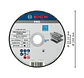 Disco abrasivo colado Ø150mm PRO Stainless Steel and Metal BOSCH - vignette 2