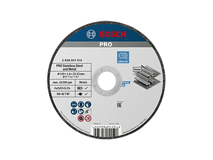 Disco abrasivo colado Ø150mm PRO Stainless Steel and Metal BOSCH
