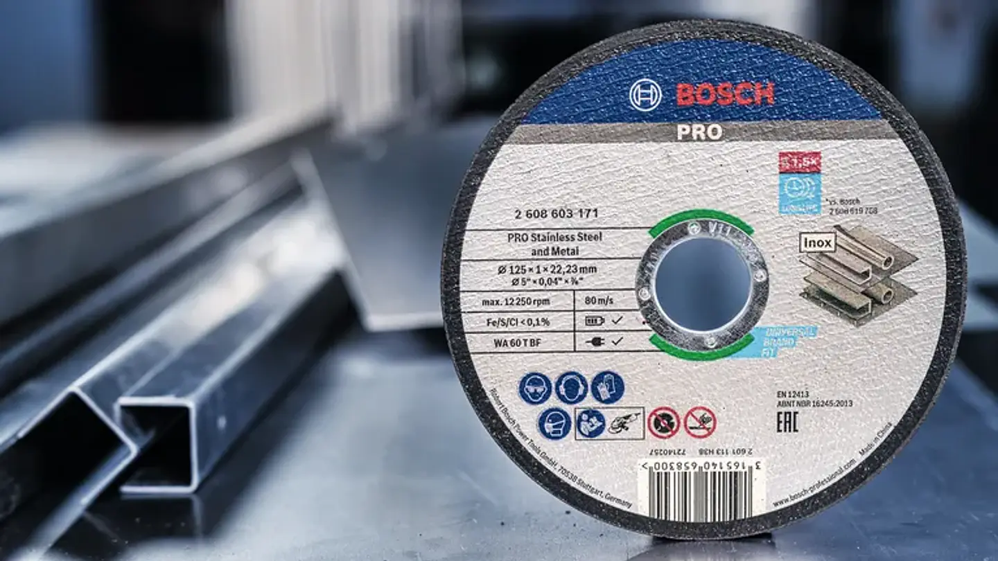 Disco abrasivo colado Ø115mm PRO Stainless Steel and Metal BOSCH 9