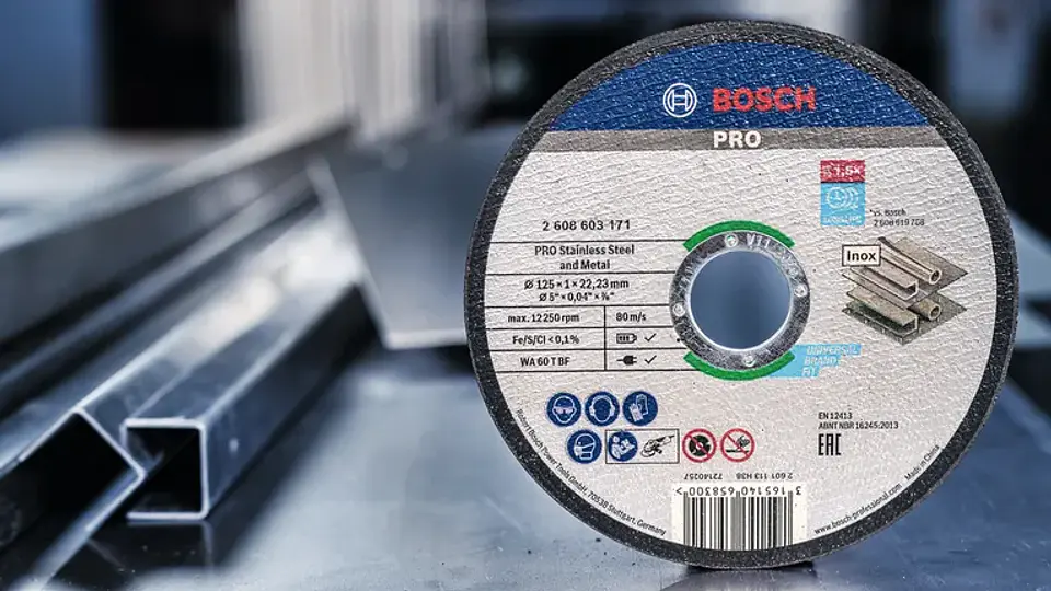 Disco abrasivo colado Ø115mm PRO Stainless Steel and Metal (10 unidades) BOSCH 9