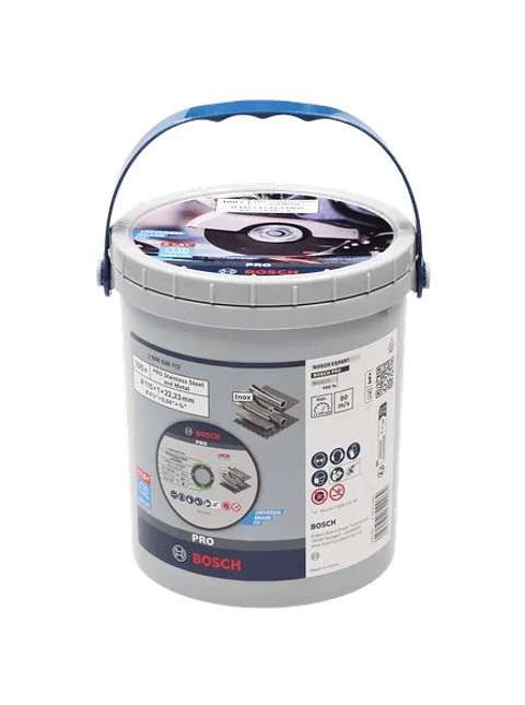 Disco abrasivo colado Ø115mm PRO Stainless Steel and Metal (100 unidades) BOSCH