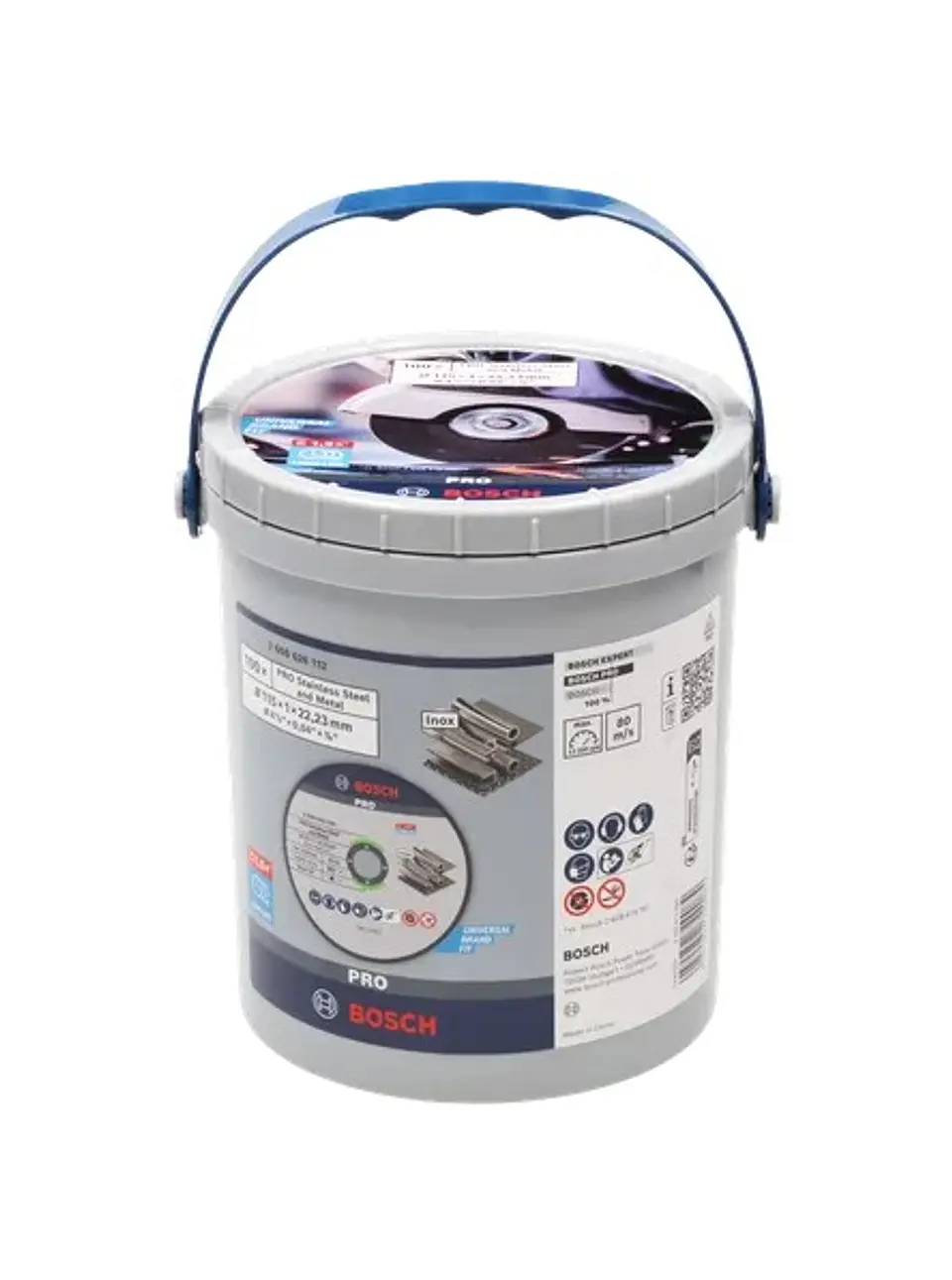 Disco abrasivo colado Ø115mm PRO Stainless Steel and Metal (100 unidades) BOSCH 1
