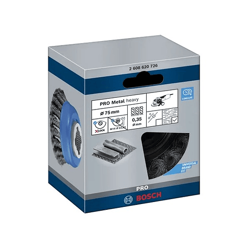 Catrabucha em copo Ø75mm PRO Metal heavy BOSCH  3