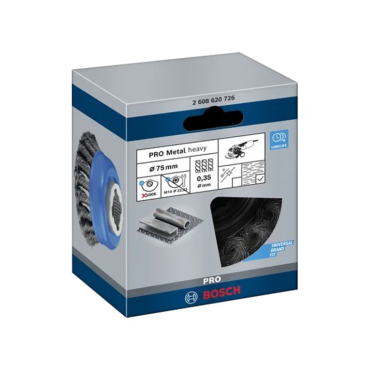 Catrabucha em copo Ø75mm PRO Metal heavy BOSCH  3