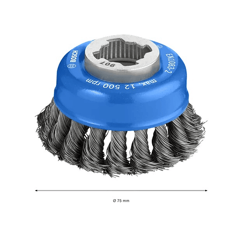 Catrabucha em copo Ø75mm PRO Metal heavy BOSCH 