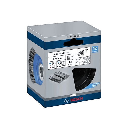 Catrabucha em copo Ø75mm PRO Metal heavy BOSCH 3