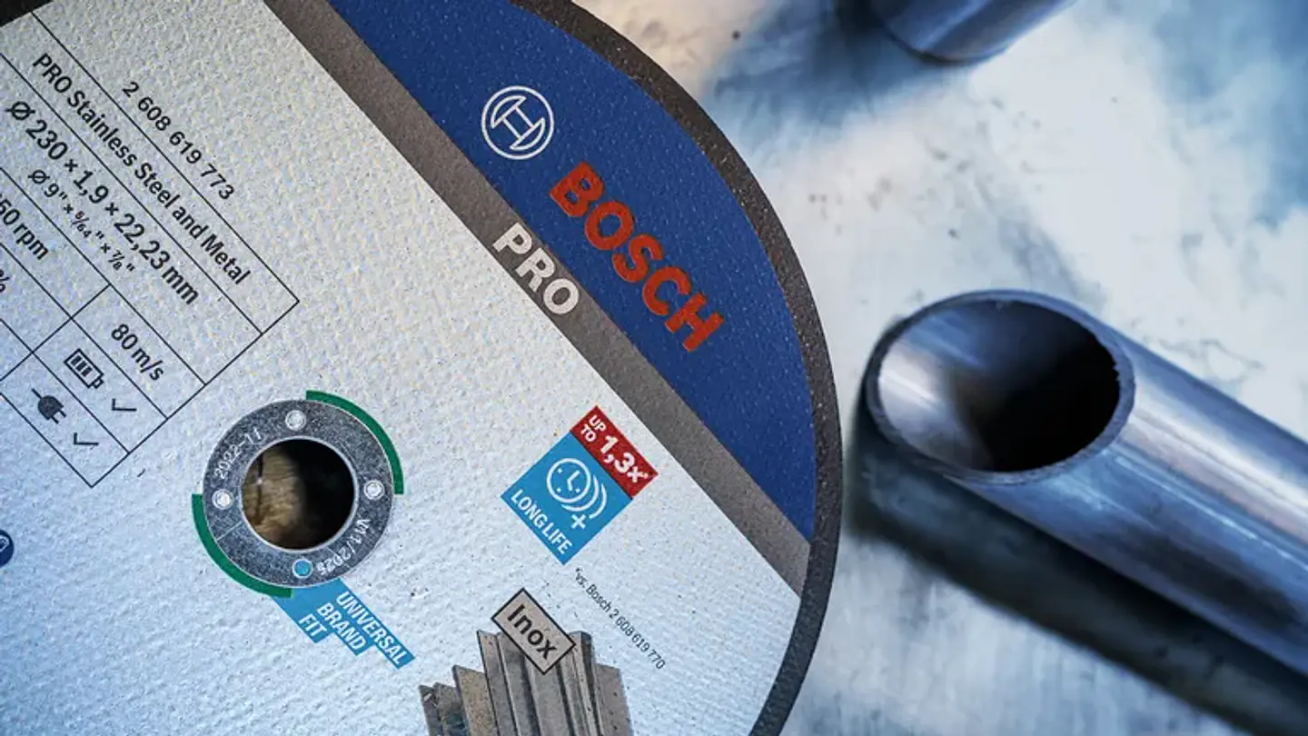 Disco abrasivo colado Ø180mm PRO Stainless Steel and Metal BOSCH  9