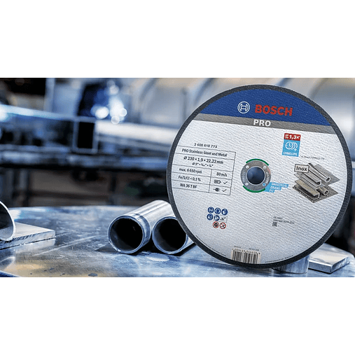 Disco abrasivo colado Ø180mm PRO Stainless Steel and Metal BOSCH 4