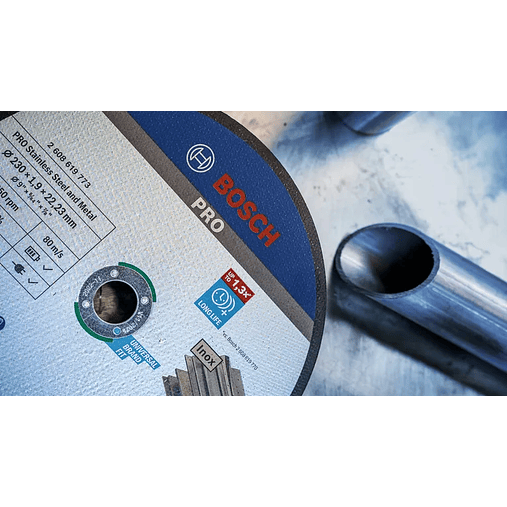 Disco abrasivo colado Ø180mm PRO Stainless Steel and Metal BOSCH 9
