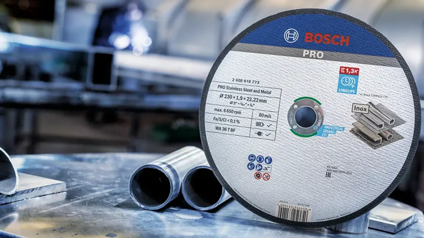 Disco abrasivo colado Ø180mm PRO Stainless Steel and Metal BOSCH 4