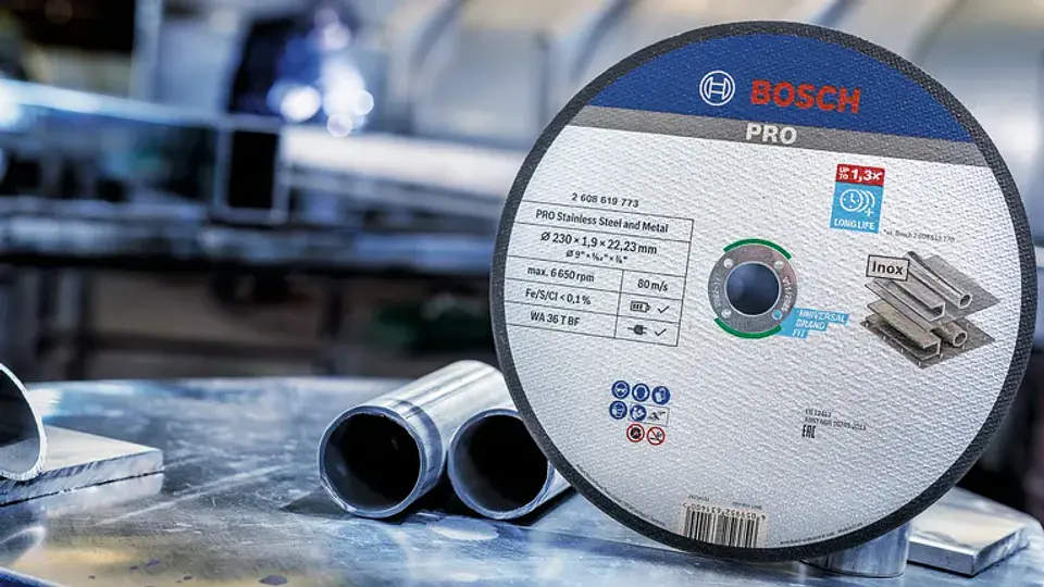 Disco abrasivo colado Ø180mm PRO Stainless Steel and Metal BOSCH 4