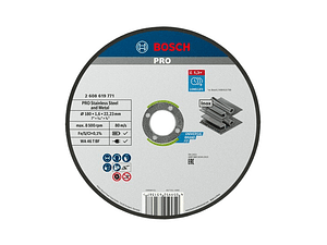 Disco abrasivo colado Ø180mm PRO Stainless Steel and Metal BOSCH