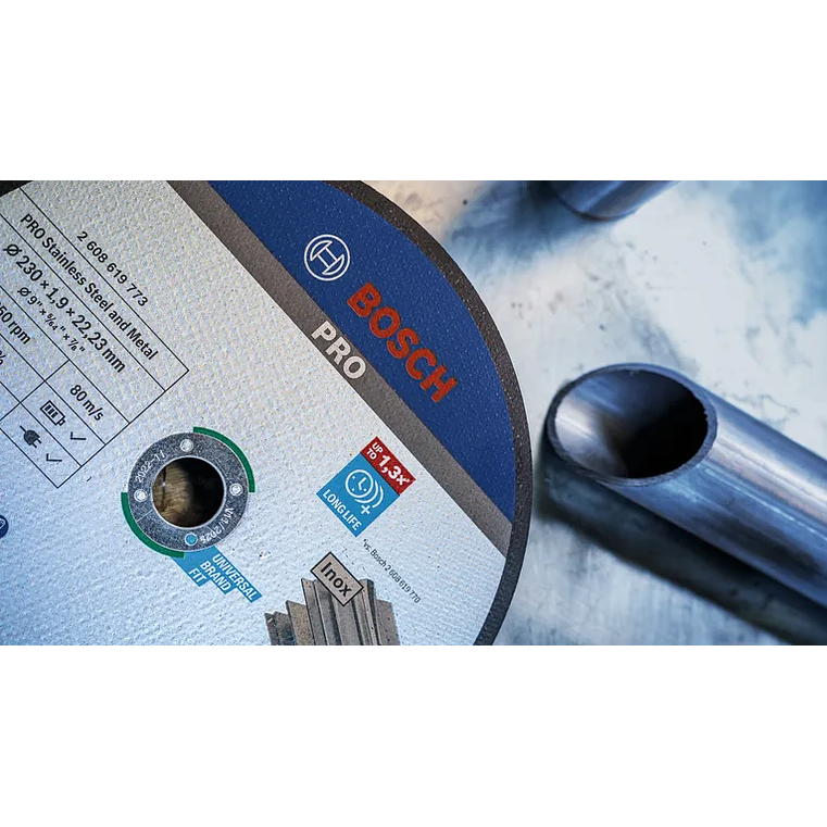 Disco abrasivo colado Ø180mm PRO Stainless Steel and Metal BOSCH 9