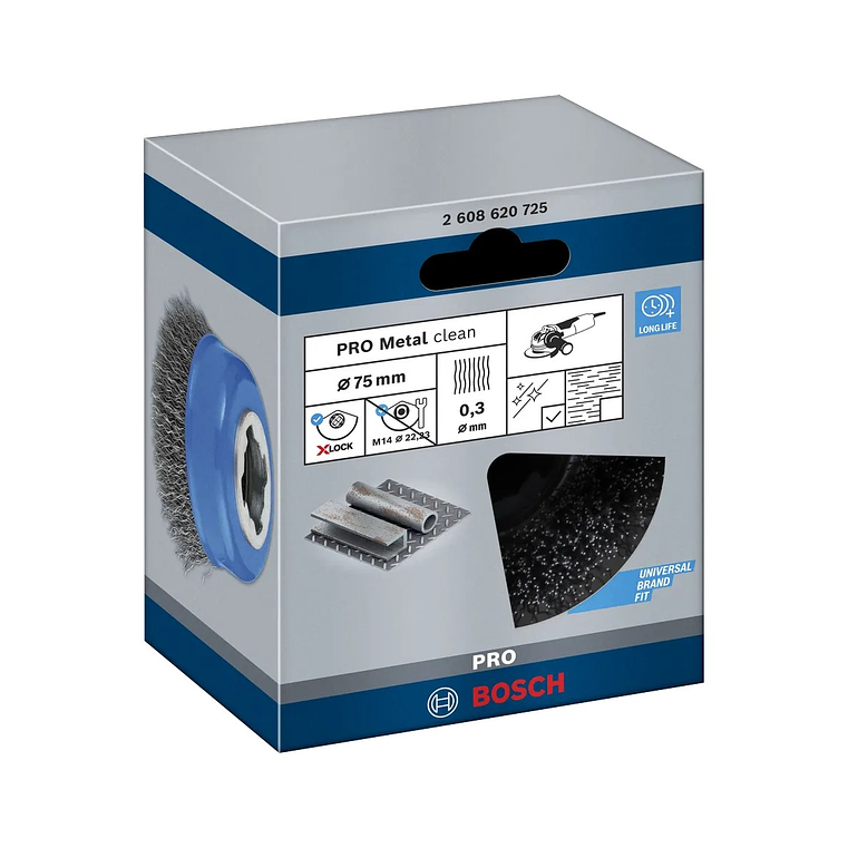 Catrabucha em copo Ø75mm PRO Metal clean BOSCH 3