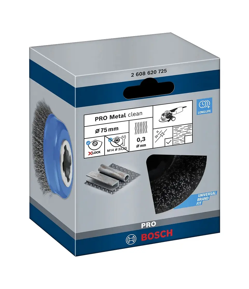 Catrabucha em copo Ø75mm PRO Metal clean BOSCH 3