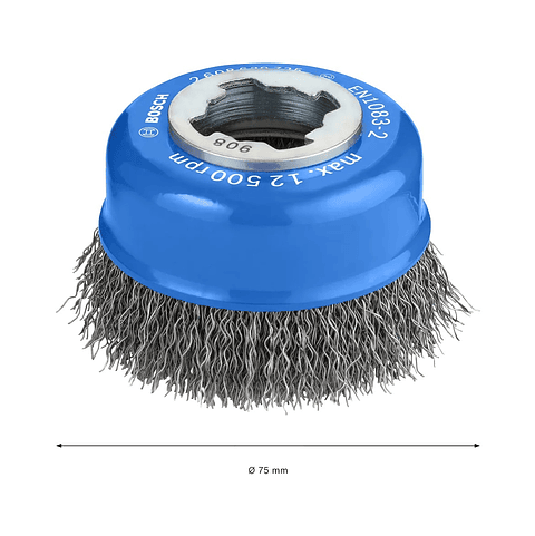 Catrabucha em copo Ø75mm PRO Metal clean BOSCH