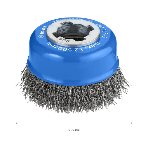 Catrabucha em copo Ø75mm PRO Metal clean BOSCH 2