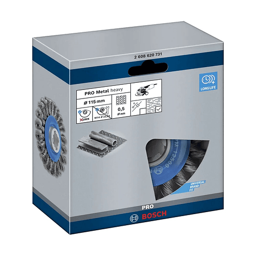 Catrabucha em disco Ø115mm PRO Metal heavy BOSCH  3