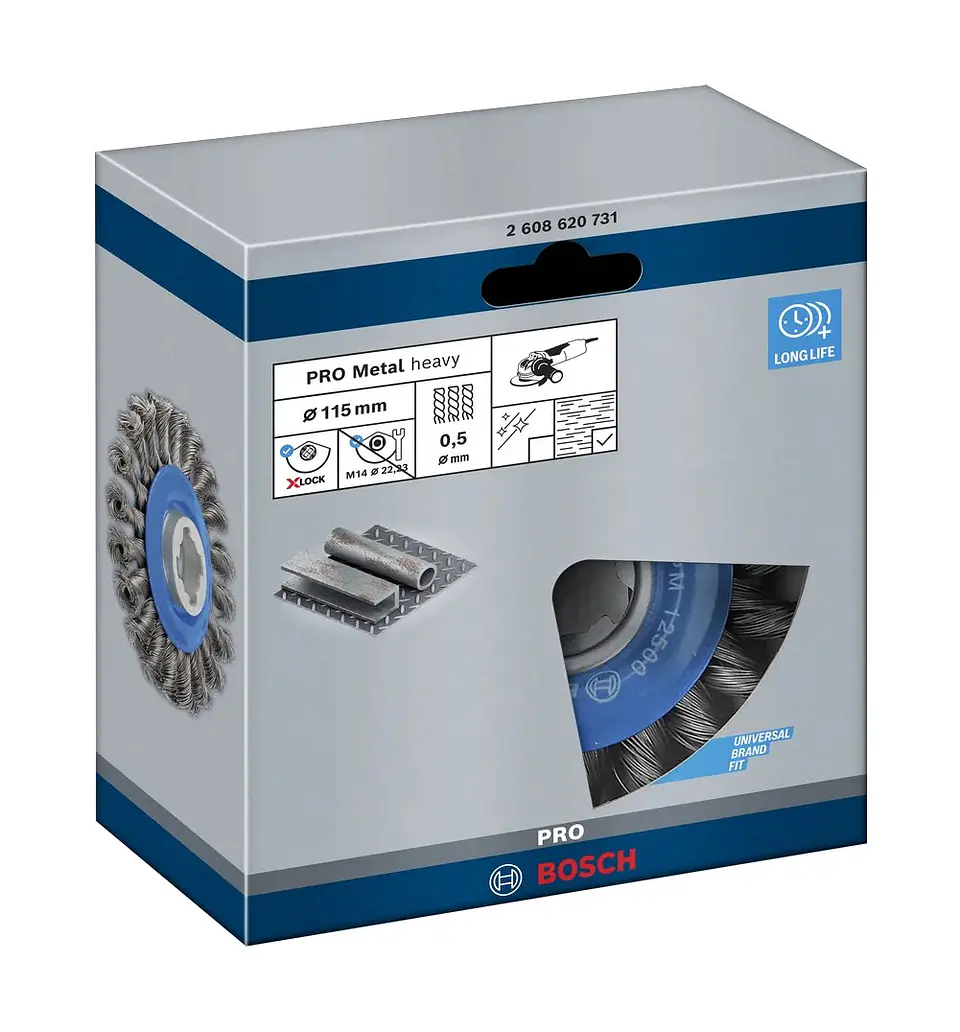 Catrabucha em disco Ø115mm PRO Metal heavy BOSCH  3