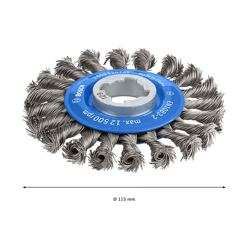 Catrabucha em disco Ø115mm PRO Metal heavy BOSCH  2