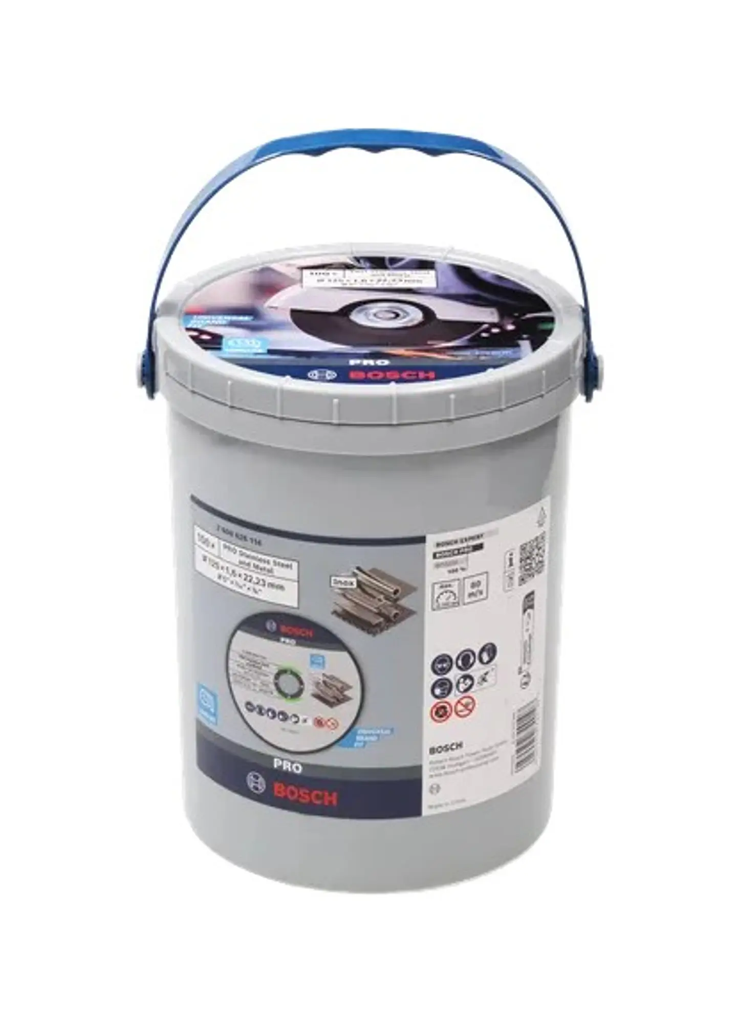 Disco abrasivo colado Ø125mm PRO Stainless Steel and Metal (100 unids) BOSCH 1