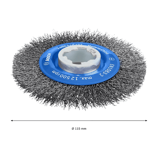 Catrabucha em disco Ø115mm PRO Metal clean BOSCH  2