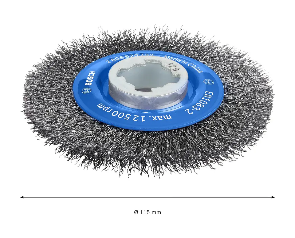 Catrabucha em disco Ø115mm PRO Metal clean BOSCH  2