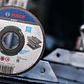 Disco abrasivo colado Ø115mm PRO Stainless Steel and Metal BOSCH - vignette 7