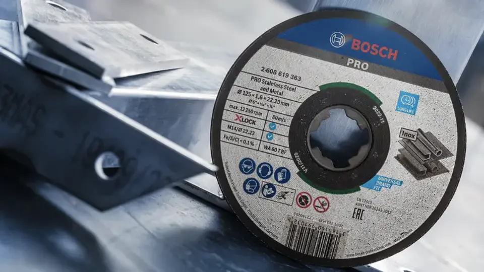 Disco abrasivo colado Ø125mm PRO Stainless Steel and Metal (10 unids) BOSCH 9