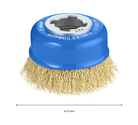 Catrabucha em copo Ø75mm PRO Metal clean BOSCH  