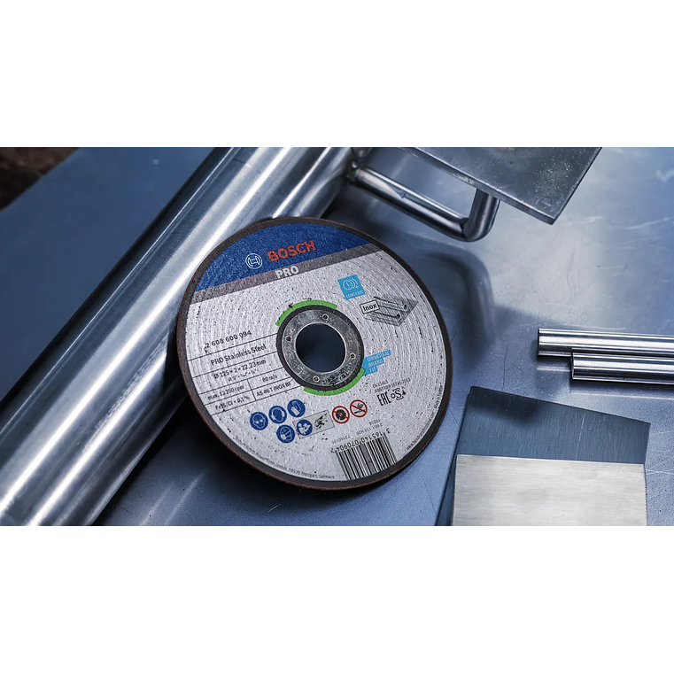 Disco abrasivo colado Ø115mm PRO Stainless Steel BOSCH  9