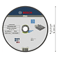 Disco abrasivo colado Ø230mm PRO Stainless Steel BOSCH  - vignette 2