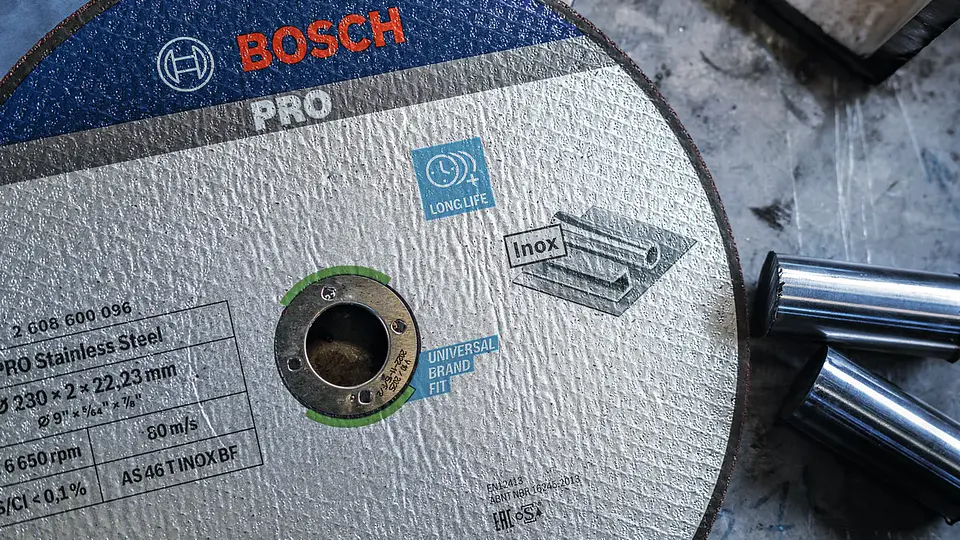 Disco abrasivo colado Ø180mm PRO Stainless Steel BOSCH 6