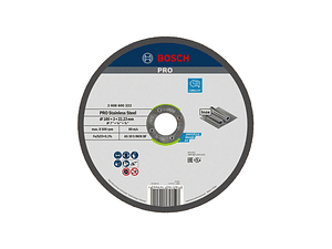 Disco abrasivo colado Ø180mm PRO Stainless Steel BOSCH