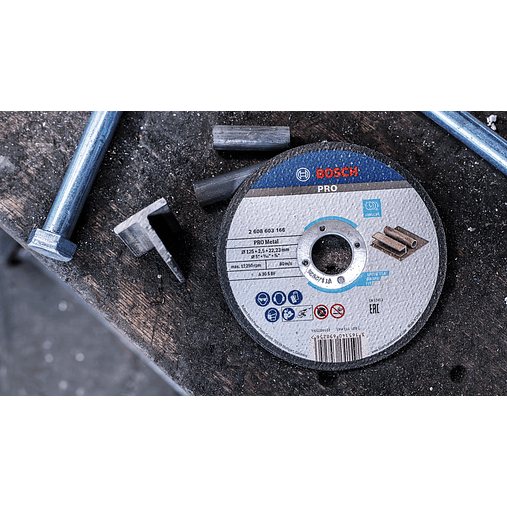 Disco abrasivo Ø115mm colado PRO Metal BOSCH  11
