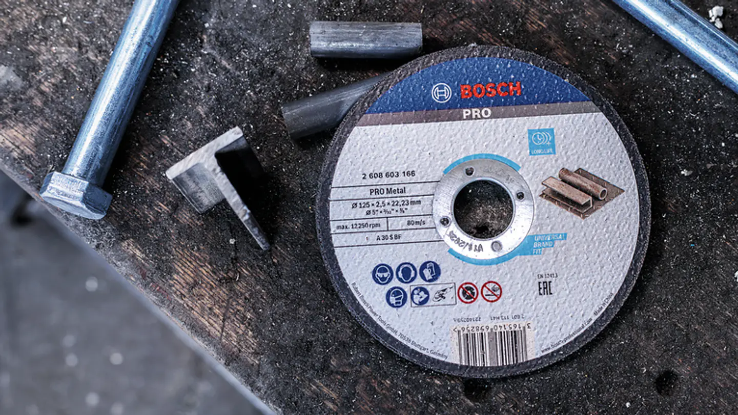 Disco abrasivo Ø115mm colado PRO Metal BOSCH  11