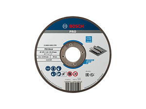 Disco abrasivo Ø125mm colado PRO Metal BOSCH 
