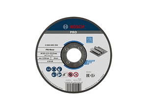 Disco abrasivo Ø125mm colado PRO Metal BOSCH
