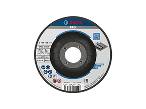 Disco abrasivo Ø115mm colado PRO Metal BOSCH