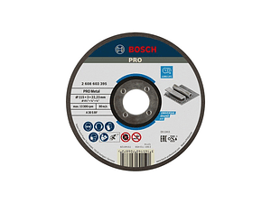 Disco abrasivo Ø115mm colado PRO Metal BOSCH