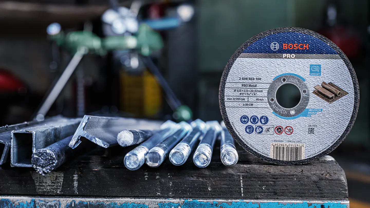 Disco abrasivo Ø150mm colado PRO Metal BOSCH 10